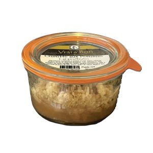 crumble-pommes- vrai et bon